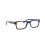 Ray-Ban Ray-Ban RX5268 Rectangular Prescription Eyeglass Frames, Top Black On Blue/Demo Lens, 52 mm 5