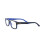 Ray-Ban Ray-Ban RX5268 Rectangular Prescription Eyeglass Frames, Top Black On Blue/Demo Lens, 52 mm 2