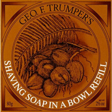 Geo F. Trumpers Coconut Oil Hard Shaving Soap Refill