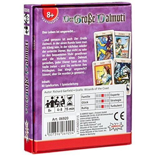 Amigo 6920 """" The Great Dalmuti Cardgame 2