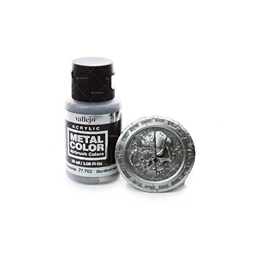 Vallejo Acrylics Μεταλλικό Σκούρο Αλουμίνιο 32ml Κιτ Μοντέλου