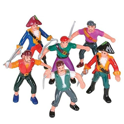 Rhode Island Novelty 2.5 Inch Pirate Figures