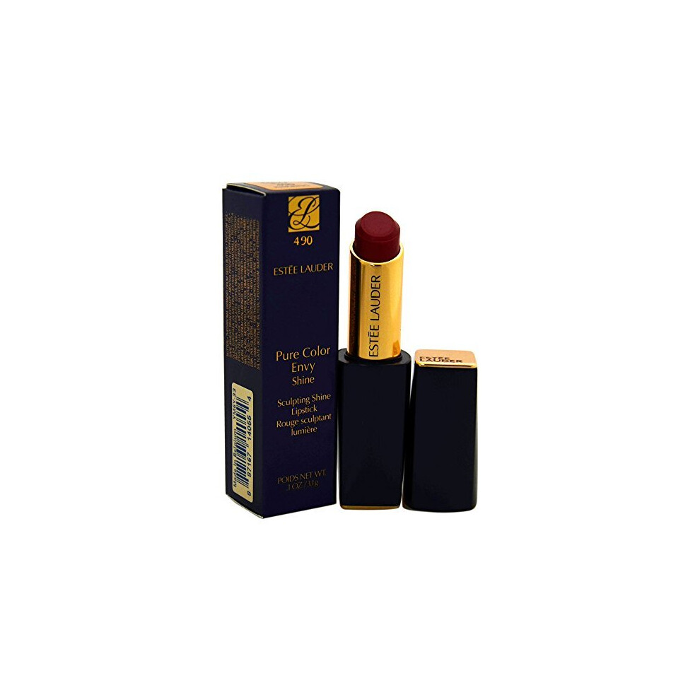 Estee Lauder Womens Pure Color Envy Shine Sculpting Lipstick, 490 Inspiring, 0.1 Ounce