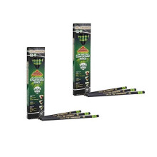 Dixon Tri-Conderoga Triangular #2 Bleistifte mit Holzgehuse, Schwarz, 2 Packungen mit 12 Stck (22500) (Bundle)