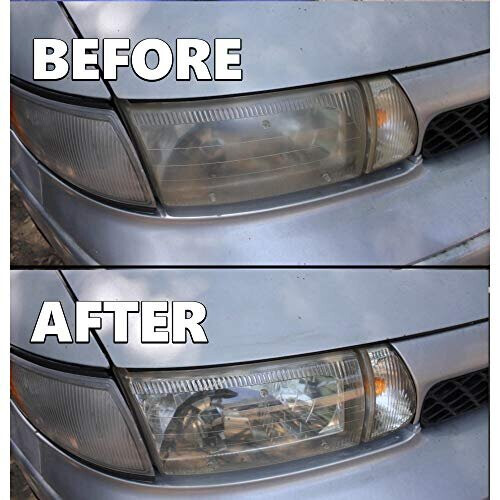 CLT Headlight Restoration Kit, Headlight Lens Cleaning Wipes 1