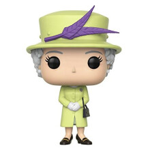 Funko Pop ! Royals : Royals - Queen Elizabeth II Action Figures, Multicolor, Standard