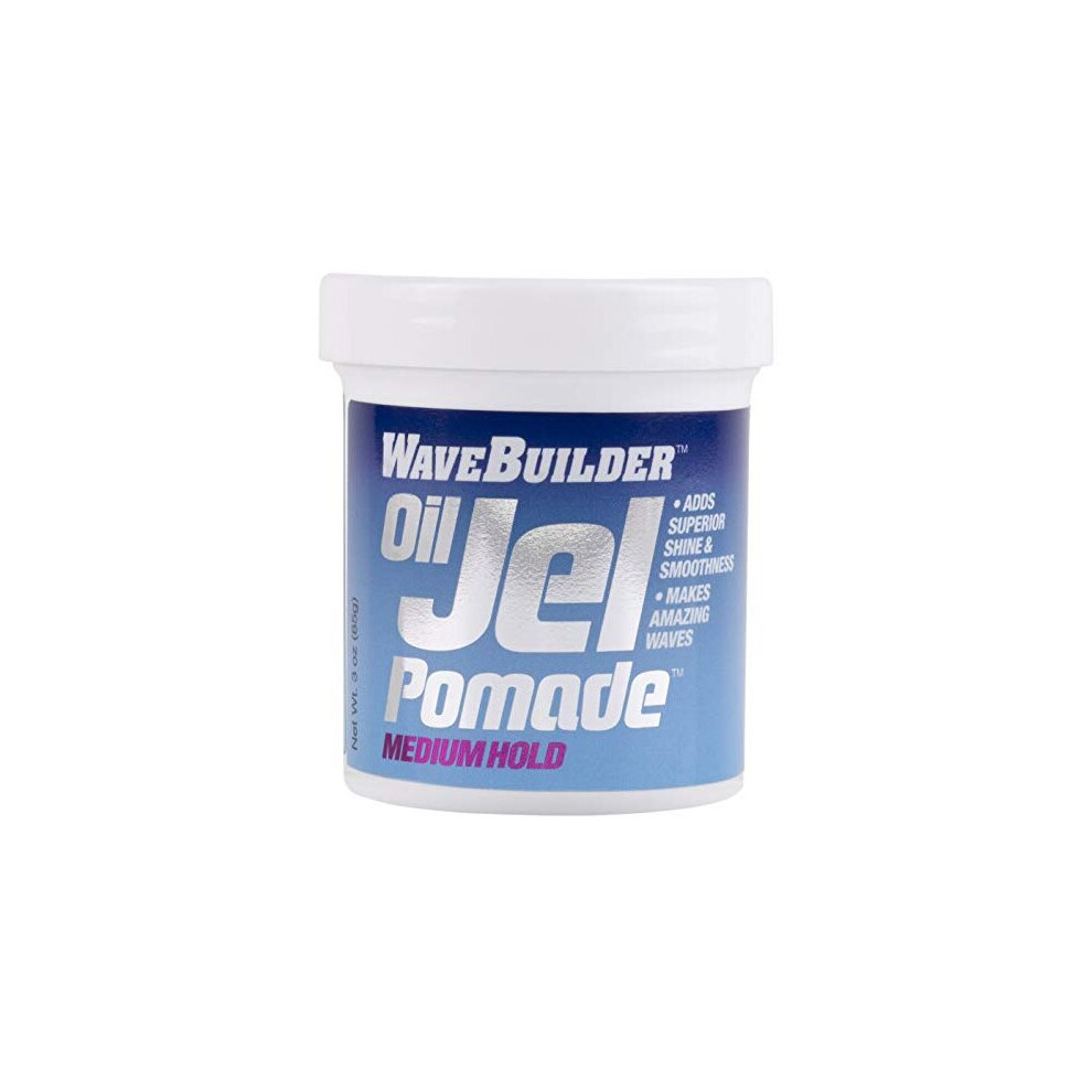 Wavebuilder Oil Jel Pomade, Mittlerer Halt, 109 Ml-image