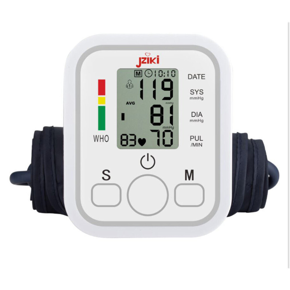 Mega Deal Warehouse High Accuracy Digital Blood Pressure Monitor Sphygmomanometer - Battery Operated