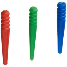 CHH P 9 Piece Set of Plastic Cribbage Pegs 3 Each of Blue, Green and Red
