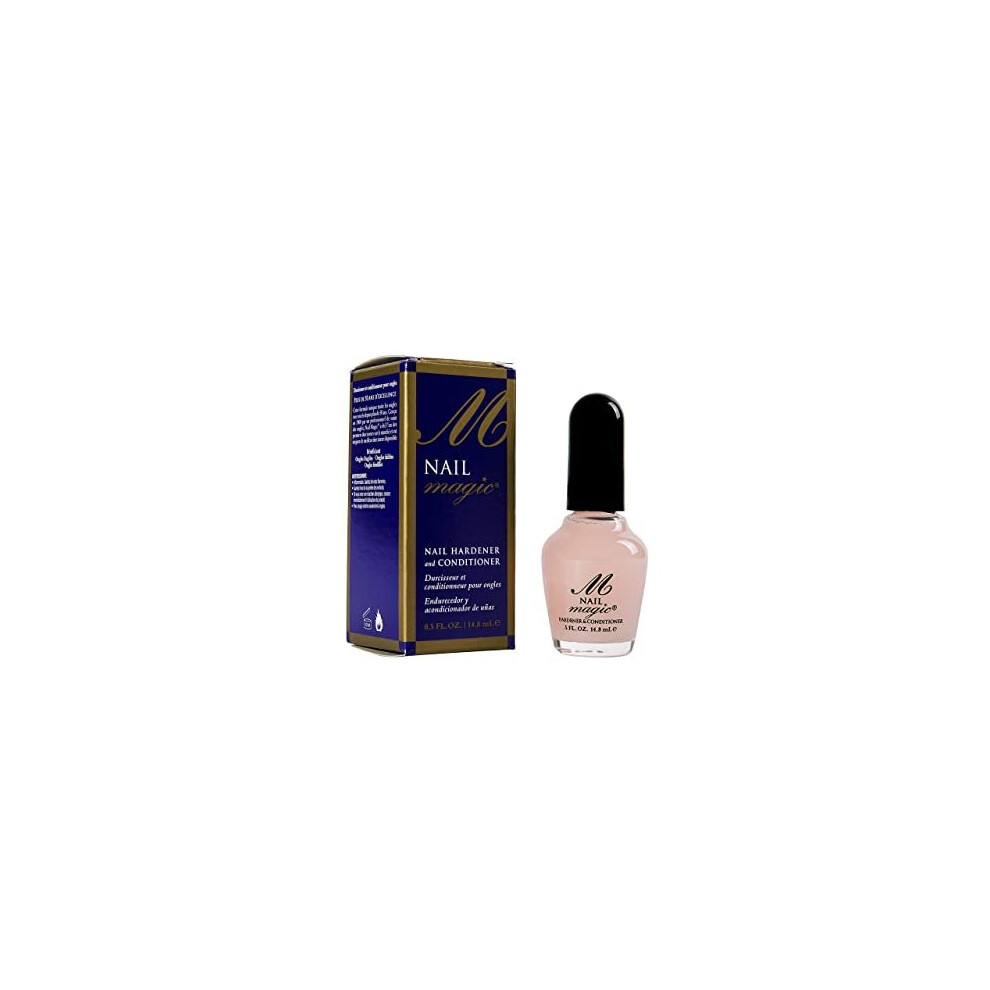Nail Magic - Nail Hardener & Conditioner, 0.5 Fl Oz, Revives Chipping, Peeling & Brittle Nails, Strengthening,