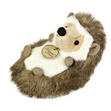 Aurora Adorable Miyoni Riccio Peluche - Dettaglio Realistico - Compagnia Amata - Marrone 7 Pollici