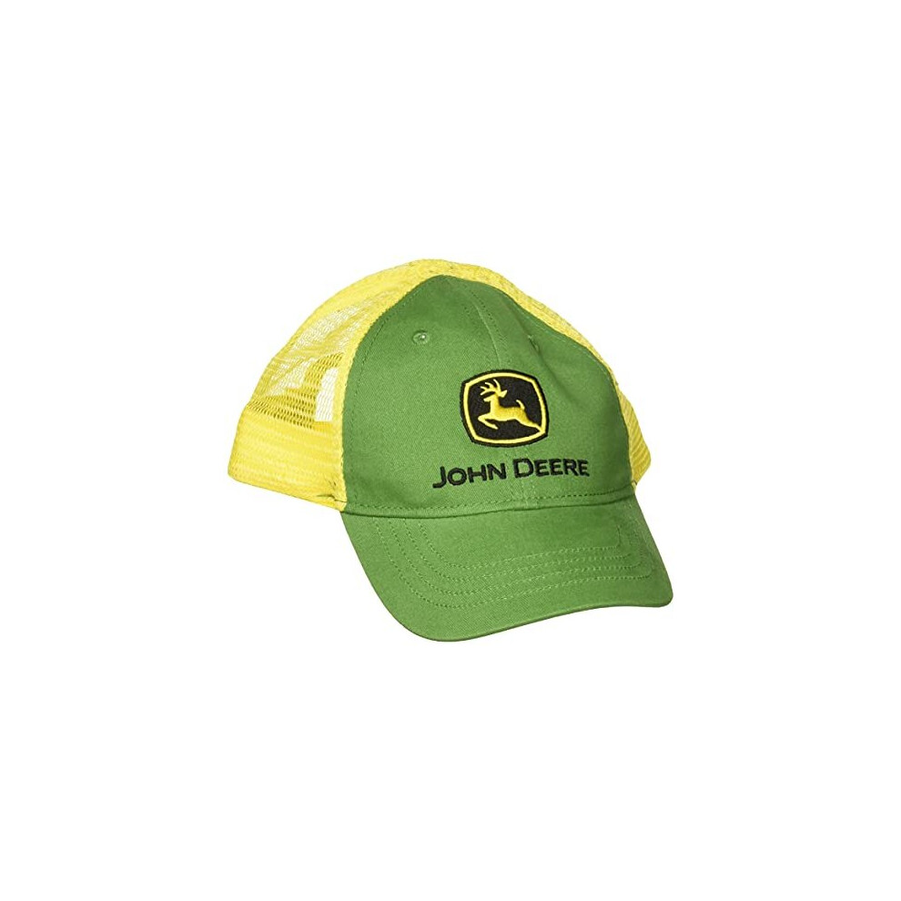 John Deere Big Boys Trademark Trucker Ball Cap, Green/Green, Youth