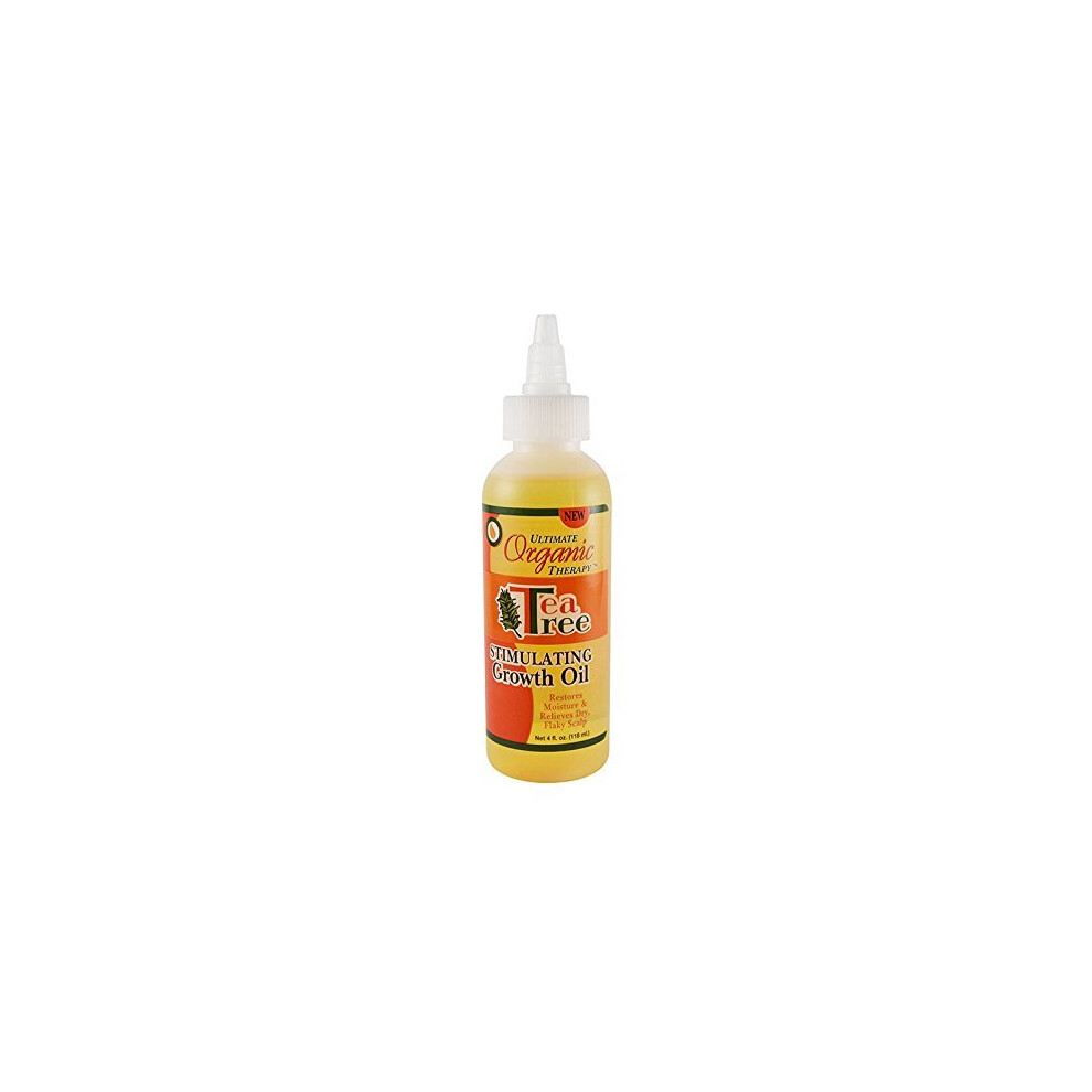 Africas Best Ultimate Organic Tea Tree Stimulating Growth Oil, 4 Fl Oz (TRTAZ11A)