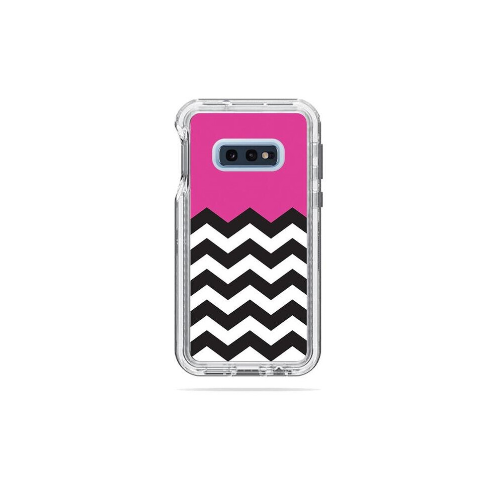 MightySkins LIFNESA10E-Hot Pink Chevron Skin Decal Wrap for LifeProof Next Case Samsung Galaxy 10E Sticker - Hot Pink Chevron-image-OPC-PB5HMVQ-NEW