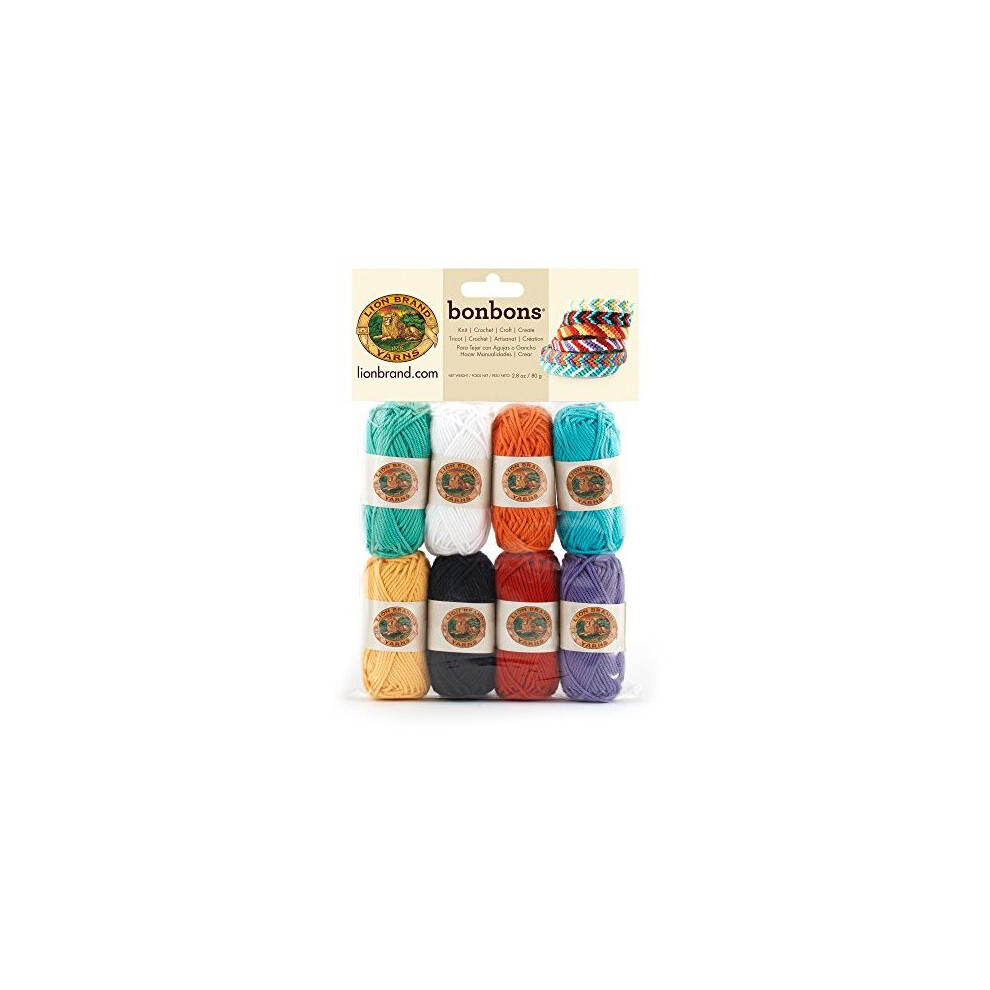 Lion Brand Yarn Bonbons Yarn, Beach