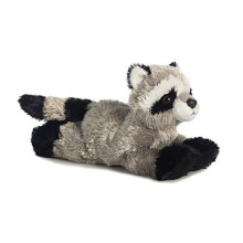 Aurora Mini Flopsie Rascal Plüschtier - Spielzeug für Spaß - Graue 20 cm