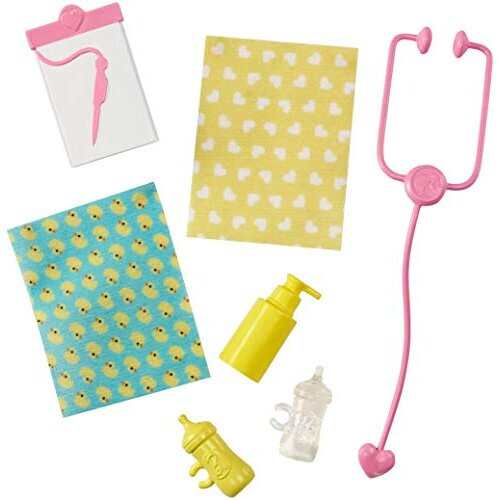 Barbie Barbie Carriere Bambina Dottoressa Set di Gioco, Brunetta 2