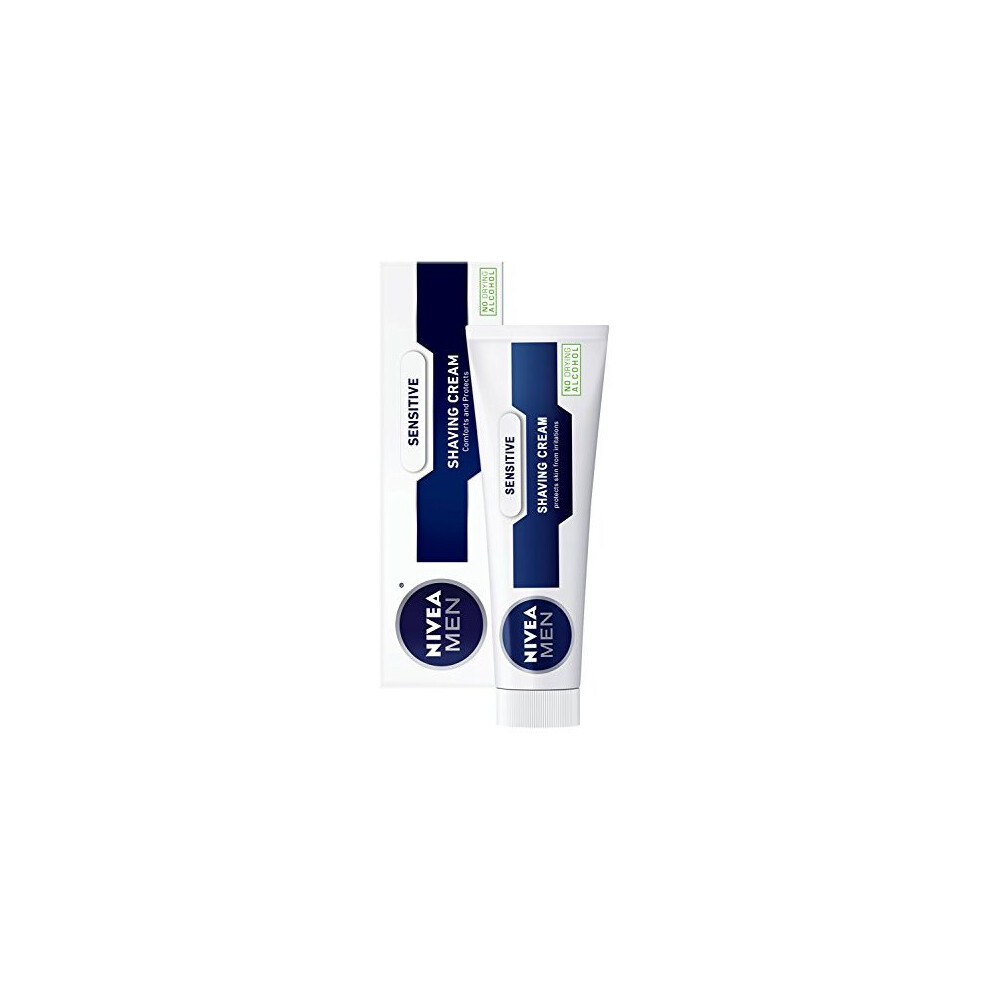NIVEA MEN Sensitive Shaving Cream, 3.5 oz Tube