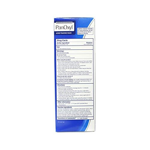 Panoxyl PanOxyl Foaming Acne Wash Maximum Strength 5.5 Ounce 2