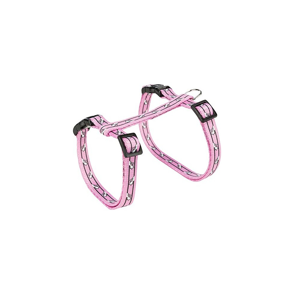 Trixie 4142 cat kit, for All Cats, Nylon 27-46 cm / 10 mm (Assorted Colors)