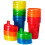 The First Years Take & Toss Spill Proof Sippy Cups Value Pack, Rainbow, 20-Pieces 1