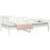VidaXL (White, 80x200 cm) vidaXL Solid Wood Pine Day Bed Sleepover Guest Sofa Bed Multi Colours/Sizes 3