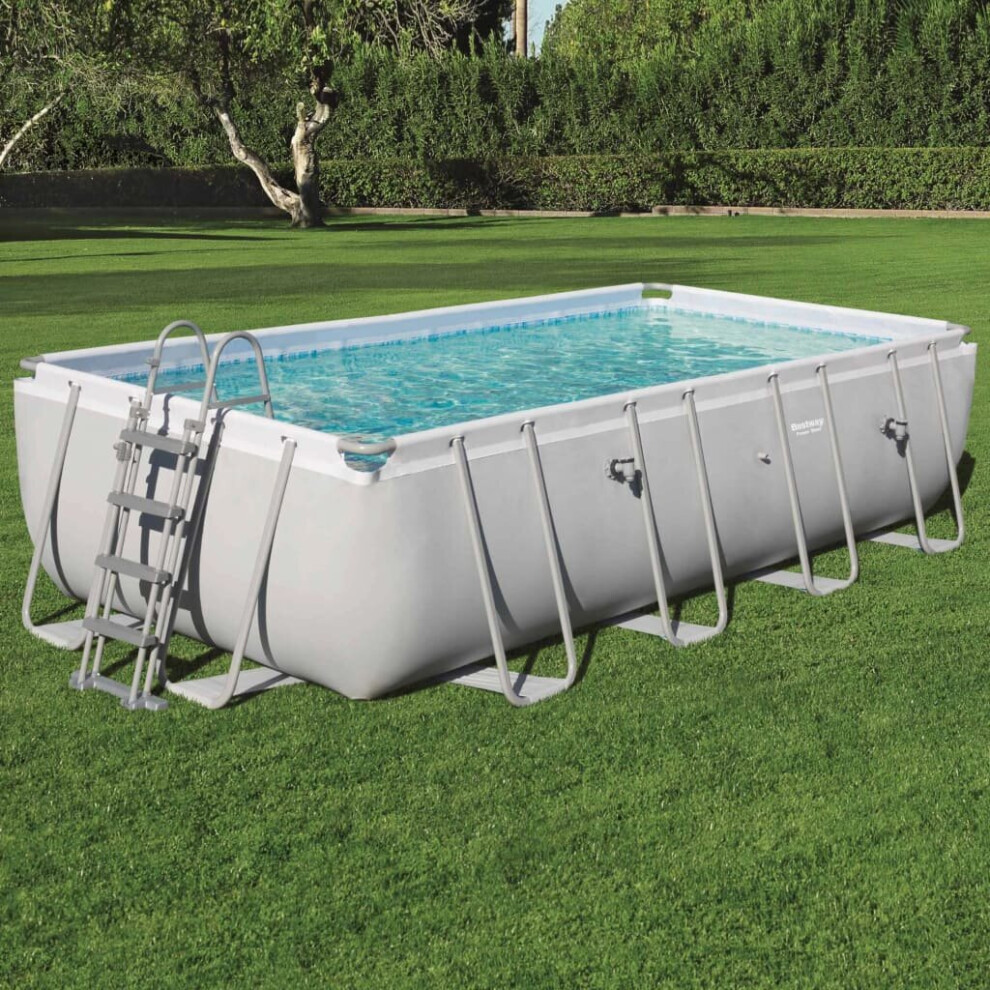 Bestway 4-Step Pool Safety Ladder Stair Step Safety Ladder Flowclear 58331