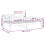 VidaXL (White, 90x200 cm) vidaXL Solid Wood Pine Day Bed Sleepover Guest Sofa Bed Multi Colours/Sizes 11