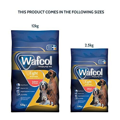Wafcol Light Dog Food Salmon & Potato Grain Free Sensitive Dog Food