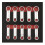 Sealey Torque Adaptor Spanner Set 10pc 3/8"Sq Drive - Metric 4