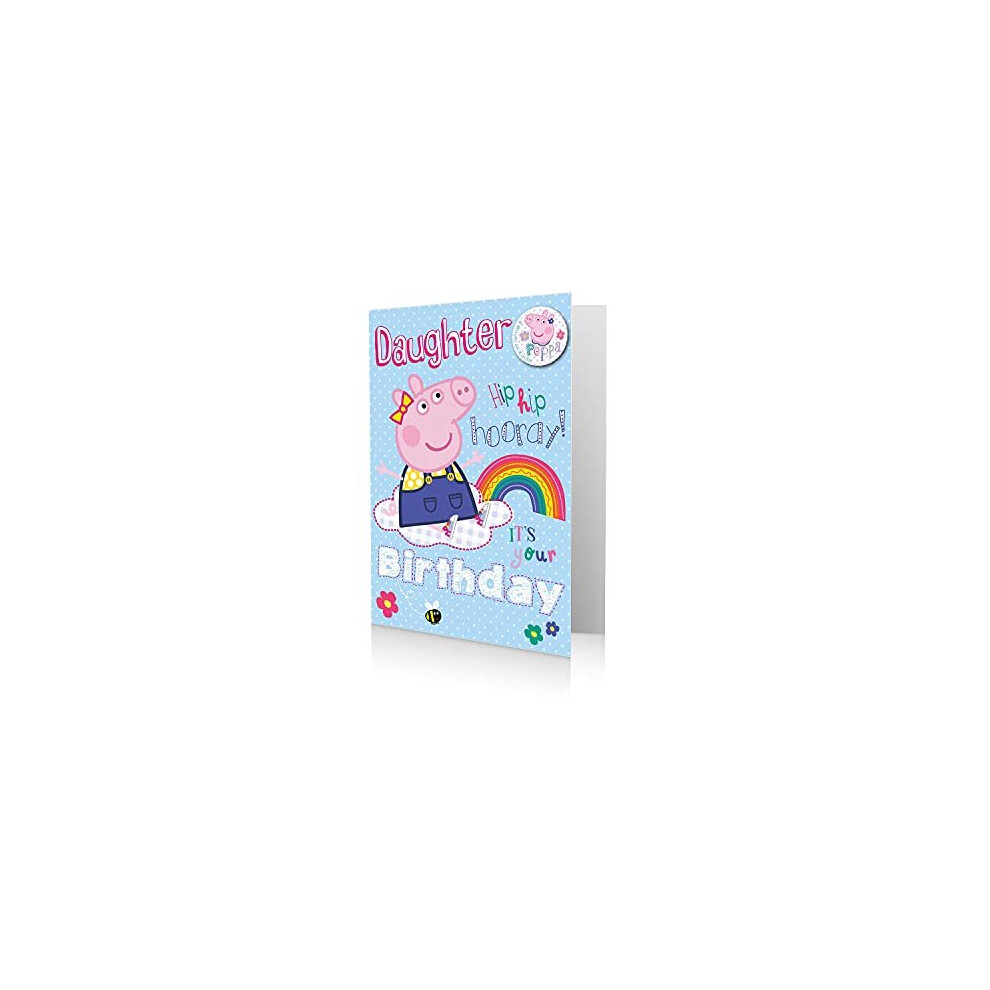 Peppa Pig Official Birthday Card, Daughter