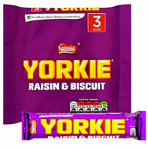 Nestle Yorkie Raisin & Biscuit 3 Pack 132g