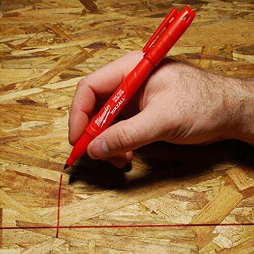Milwaukee Milwaukee MHT48223170 INKZALLTM Fine Tip Marker Red 2