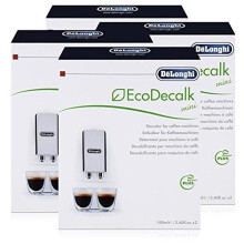 De'Longhi EcoDecalk Descaler for Coffee Machines 2 x 100ml (Pack of 4)