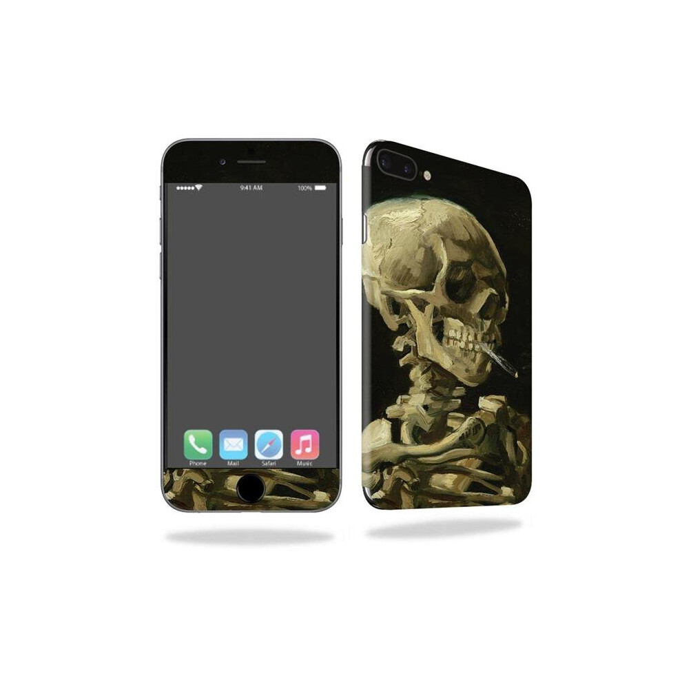 MightySkins APIPH7PL-Skull With Cigarette Skin Decal Wrap for Apple iPhone 7 Plus - Skull with Cigarette-image-OPC-PB5JRK7-NEW