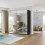 MN Furniture 2 Door Full Mirrored Sliding Wardrobes Black 200cm 2