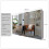 MN Furniture (White , 250cm) 2 or 3 Full Mirrored Sliding Door Wardrobe 2