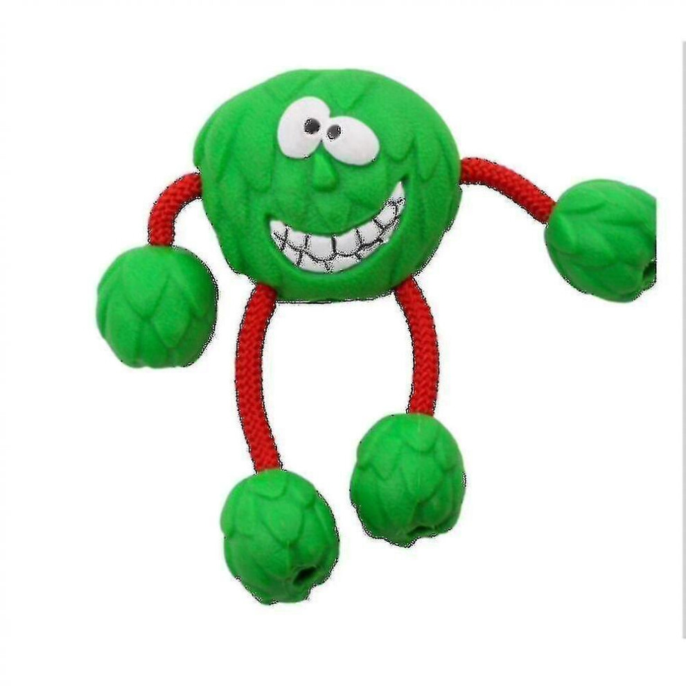 Squeaky Indestructible Dog Chew Toy- Interactive Puzzle Iq Training... 