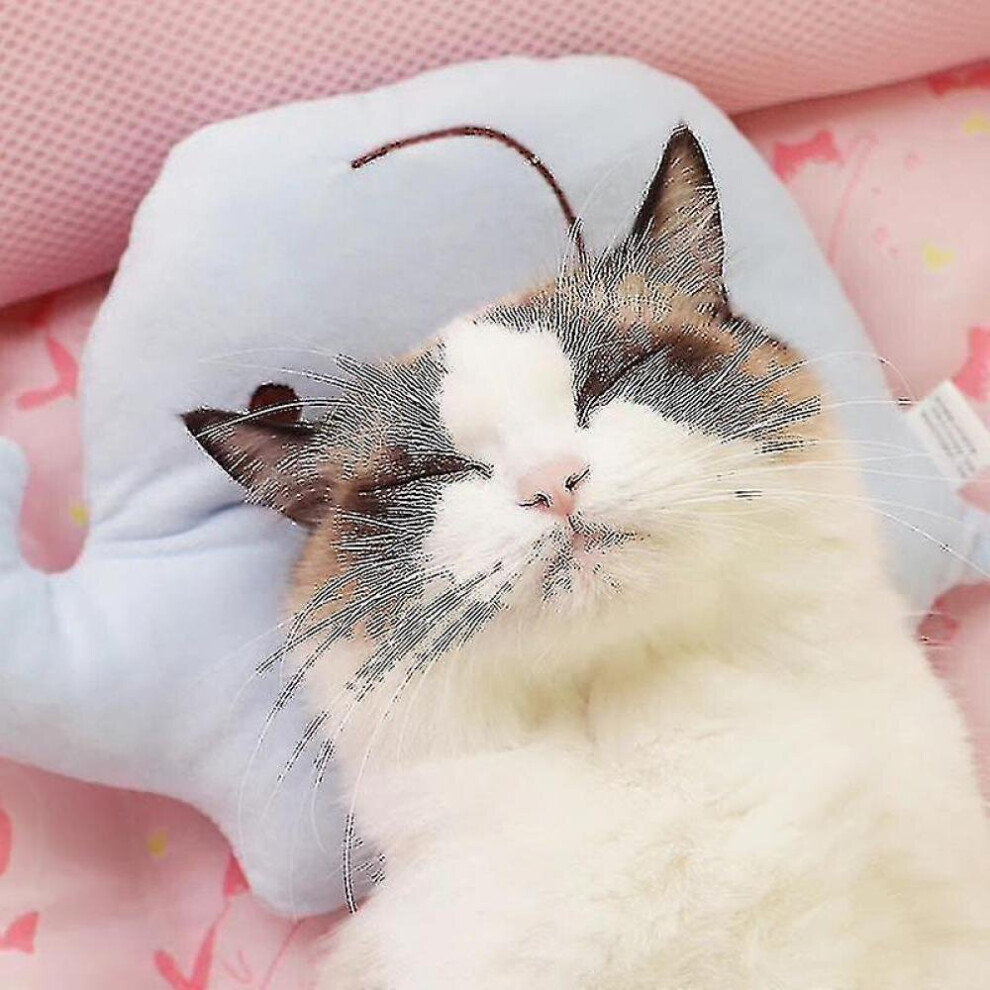 Pet Kitten Puppy Pillow Toy Cat Pillow Sleeping Pad Dog Sleeping Small Pillow Comfortable And Soft 