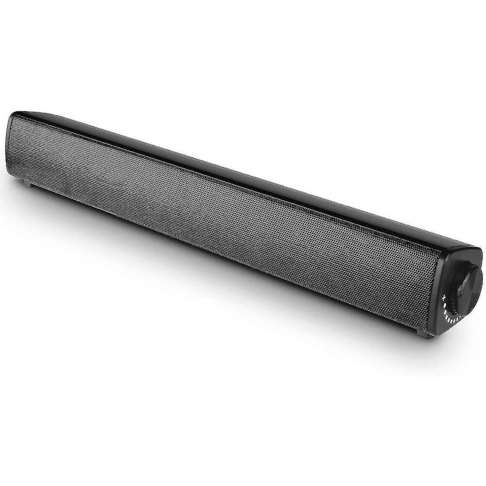 Pc speaker soundbar wired usb with microphone input and headphone o