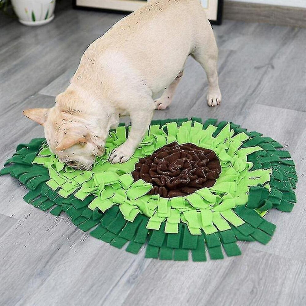Dog Sniffing Mat Dog Puzzle Toy Pet Snack Feeding Mat Boring Training Blanket Snuffle|dog Toys 