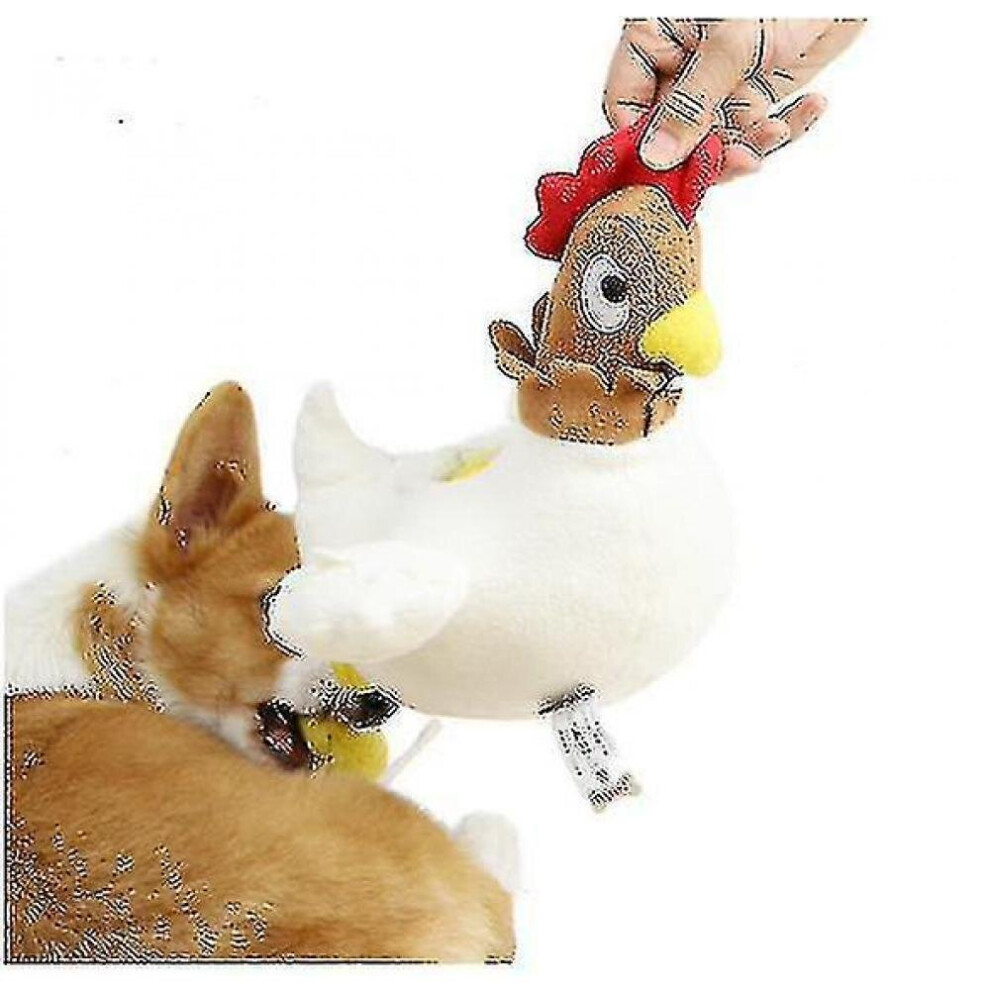 Dog Sniffing Toys Funny Chicken Hens Lay Eggs Hide Food Training Pe... 