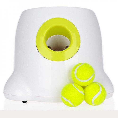 3/6/9 Meter Launch Partial Automatic Tennis Launcher With 3 Dog Traini 1
