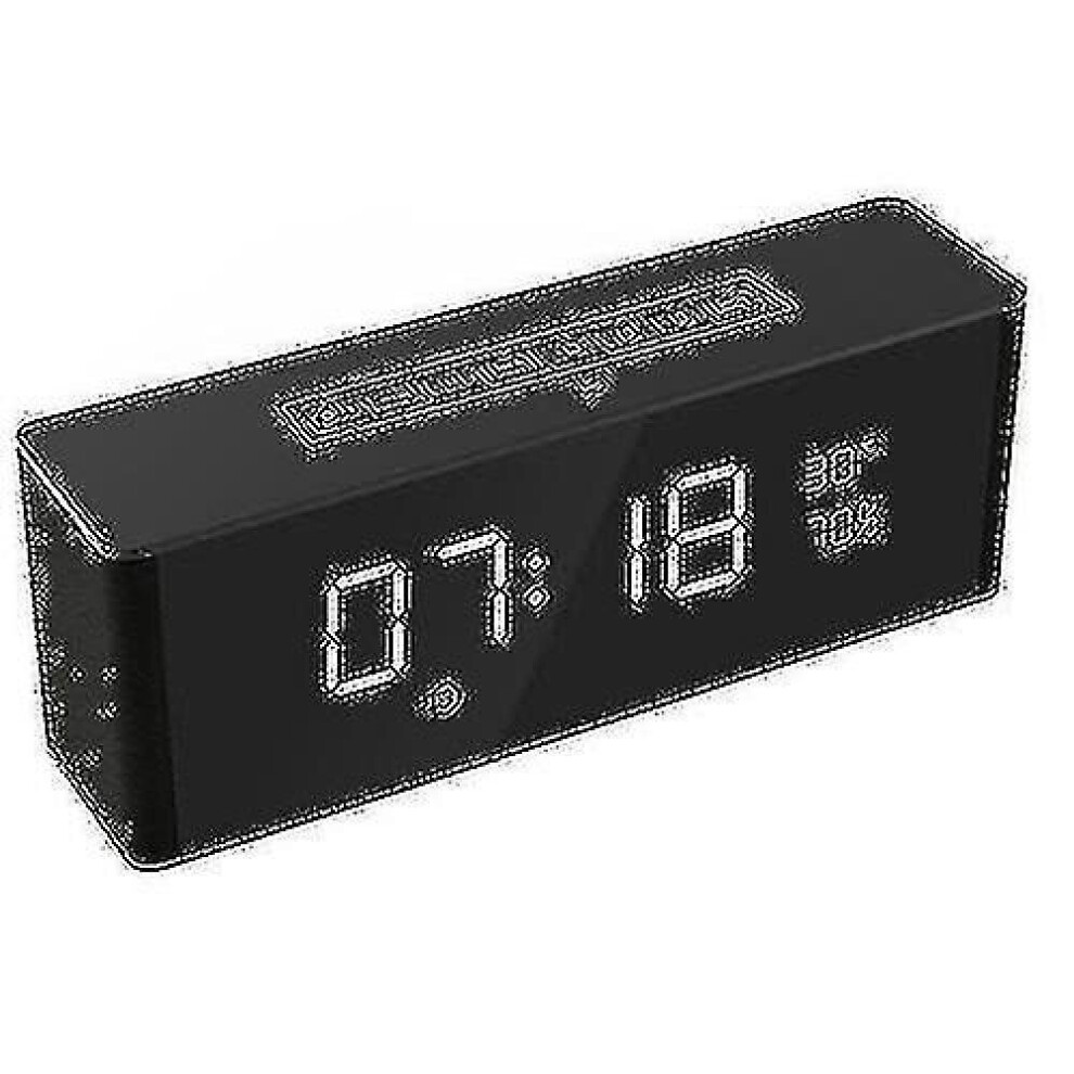 Wireless Bluetooth Speaker With Alarm Clock Fm Radio 3.5Mm Aux Input, 7547468717529