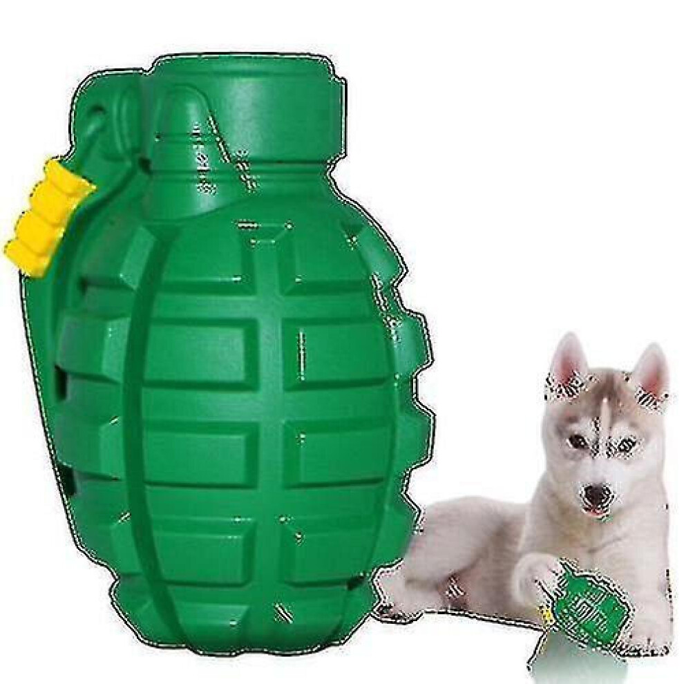 Indestructible Dog Grenade Chew Toy 