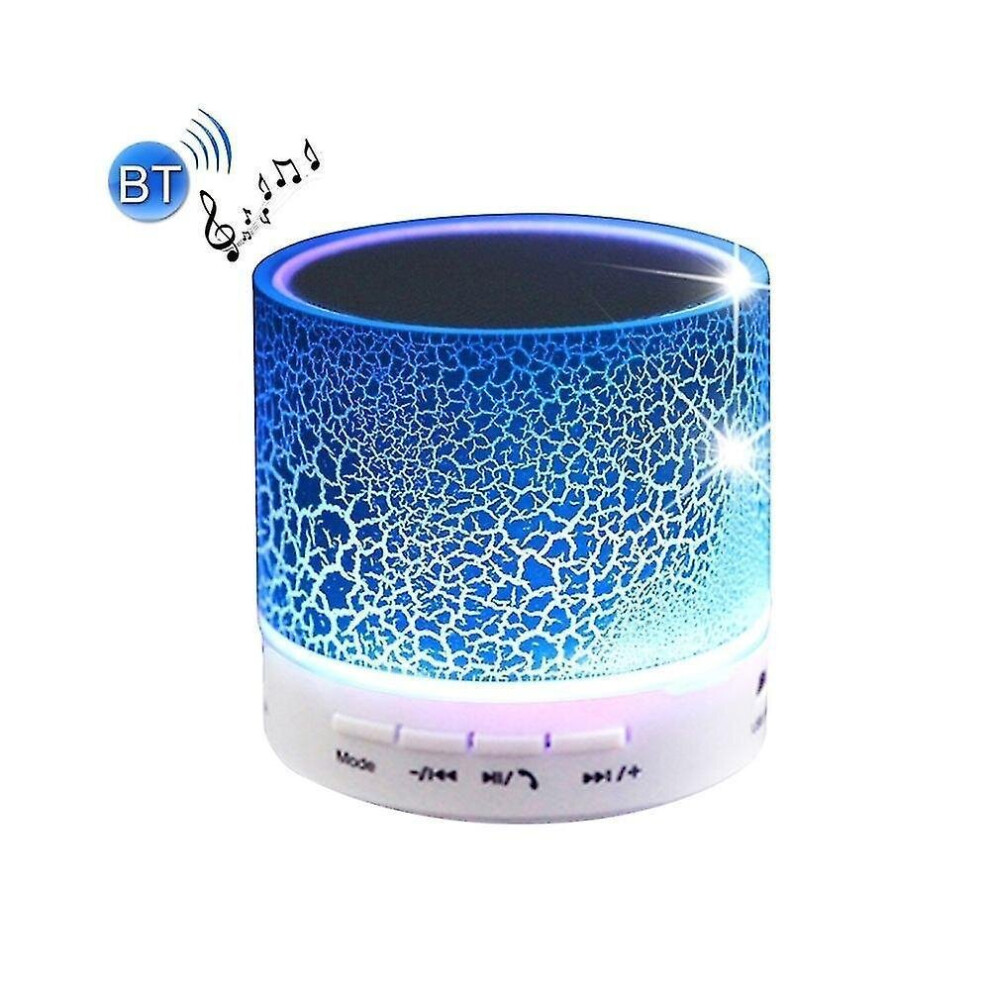 Indoor Tooth Speaker Portable Mini Stereo Speaker, With Built-In Microphone Blue 7547468716379
