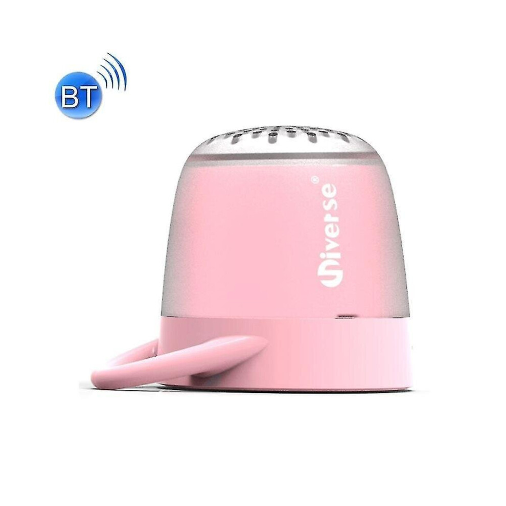 Mini Bluetooth Speaker Universe Portable Speakers Mini Wireless V4.2 Loudspeaker Pink 7547468716591