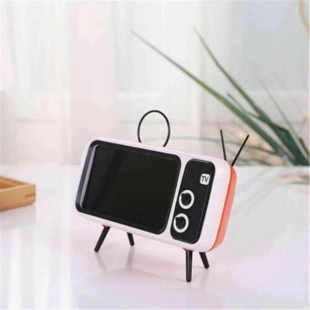Wireless Bluetooth Speaker With Mobile Phonetv Holder Portable Accessories|Portable Speakers(Orange) Orange 7547468710445