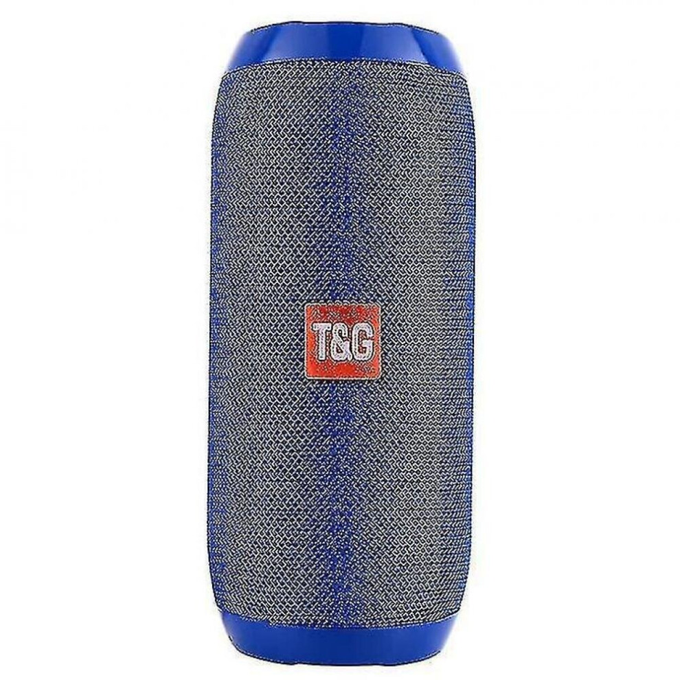 Waterproof Tooth Speaker Portable Rechargeable Subwoofer Speaker With Built-In Microphone (Blue) Blue 7547468709494
