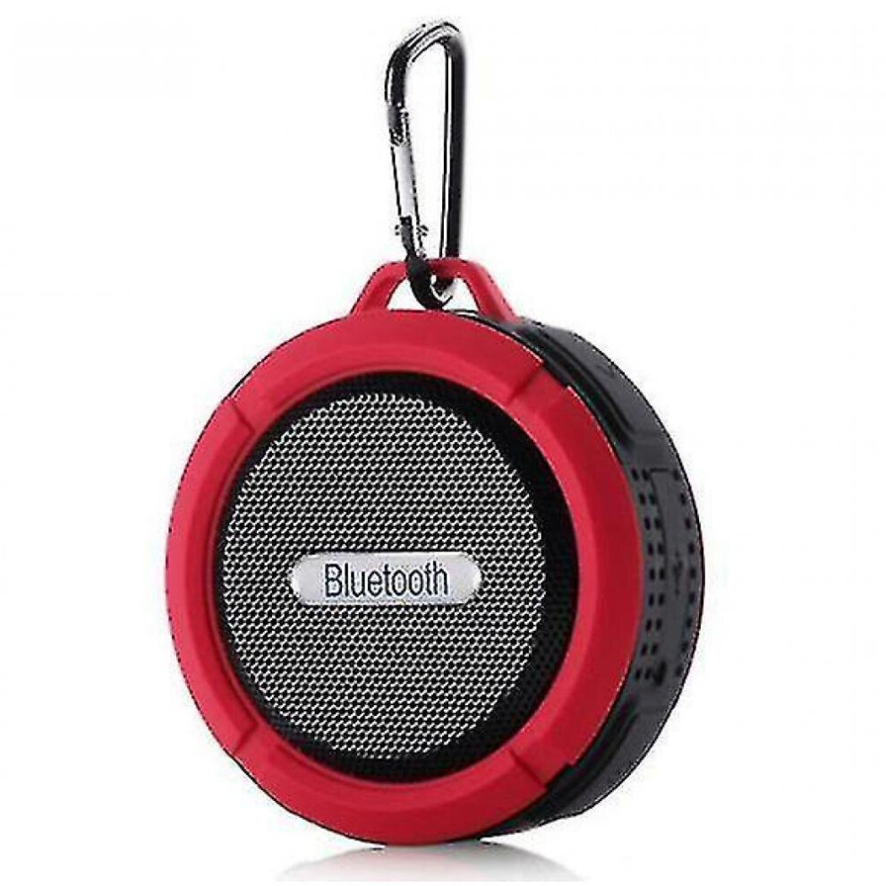 Portable Bluetooth Shower Speaker With Built-In Microphone(Red) Red 7547468708244